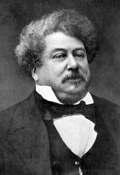 Alexandre Dumas, autore francese del XIX secolo, 1902 da Unbekannt