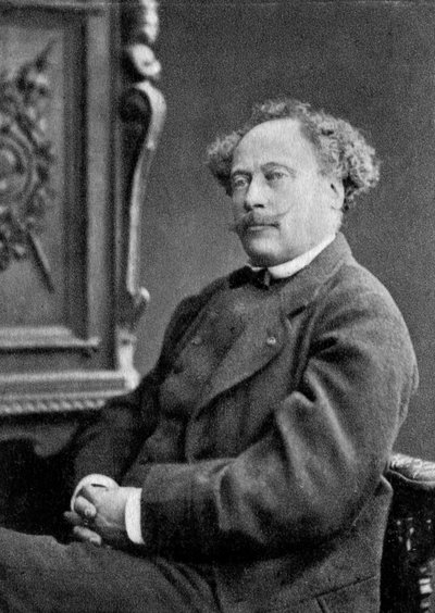 Alexandre Dumas il Giovane, drammaturgo e romanziere francese, 1884 da Unbekannt