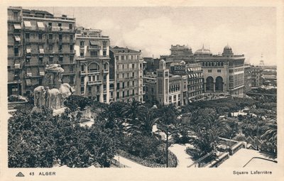 Algeri - Piazza Laferriere, c. 1930 da Unbekannt