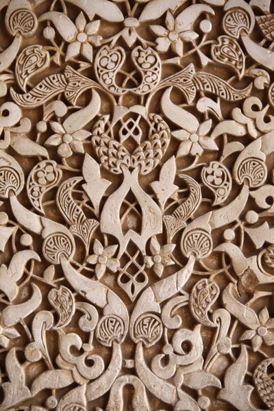 Alhambra - Palazzi Nasridi - Sculture del Palacio de los Leones da Unbekannt
