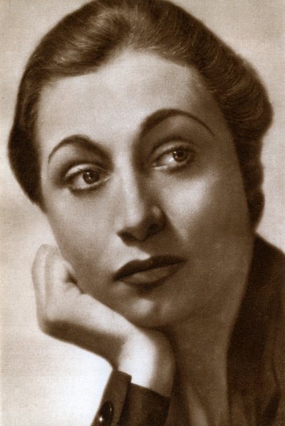Aline MacMahon, attrice americana, 1933 da Unbekannt