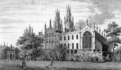 All Souls College, Università di Oxford da Unbekannt