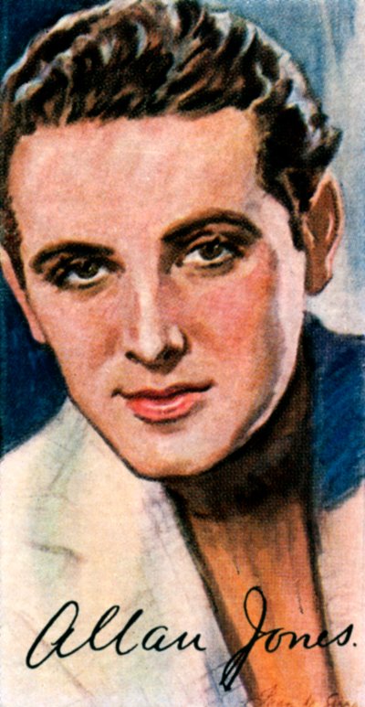 Allan Jones, attore e cantante americano da Unbekannt