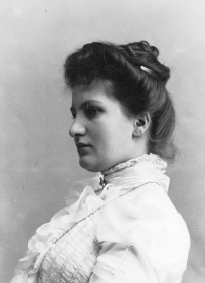 Alma Schindler, socialite e compositrice austriaca, c1900 da Unbekannt