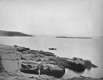 Lungo la costa, Bar Harbor, Maine, c1897 da Unbekannt