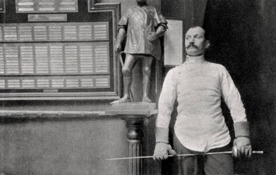 Alphonse Kirchoffer, schermidore francese, 1904 da Unbekannt