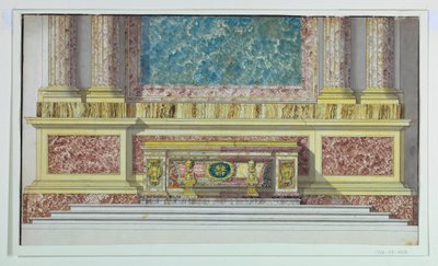 Altare Mensa per la Cappella Borghese, Santa Maria Maggiore, Roma da Unbekannt