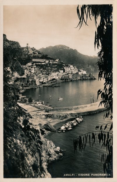 Amalfi - Visione Panoramica, c1910 da Unbekannt