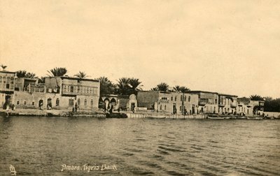Amara, riva del Tigri, c1918-c1939 da Unbekannt