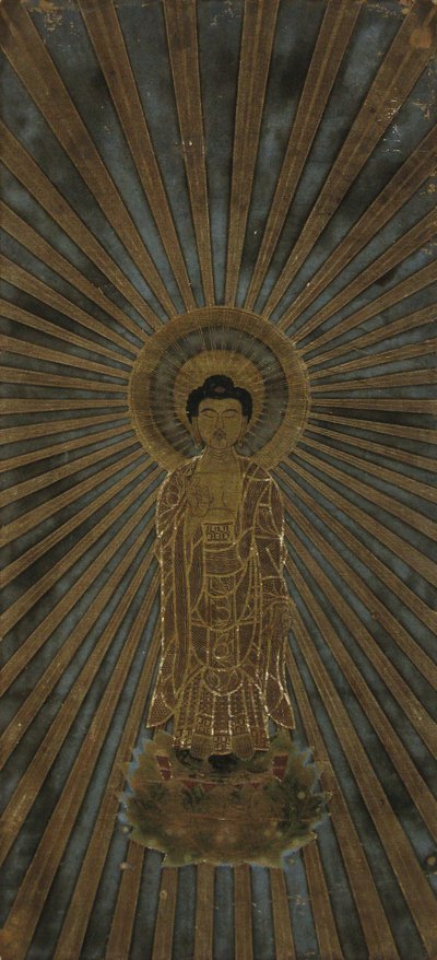Amida che si Manifesta nel Corpo del Dharma dei Mezzi Opportuni, 18° secolo da Unbekannt