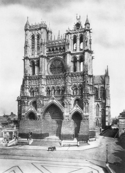 Cattedrale di Amiens, Piccardia, Francia, 1918 da Unbekannt