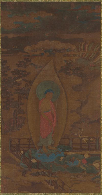 Amitabha accoglie un