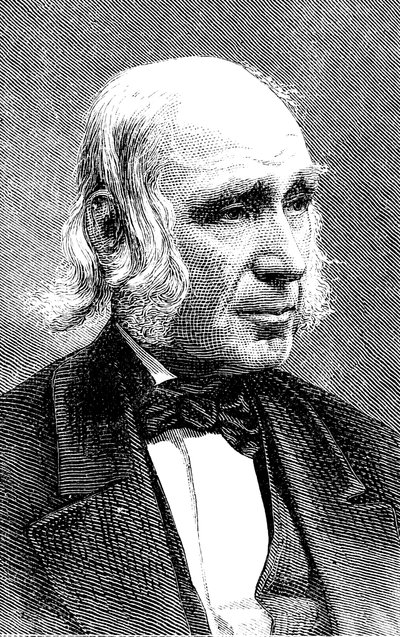 Amos Bronson Alcott 1799-1888, insegnante e trascendentalista americano da Unbekannt
