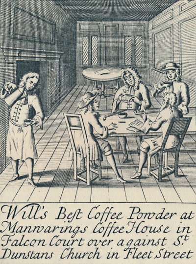 Pubblicità per Wills Coffee House da Unbekannt