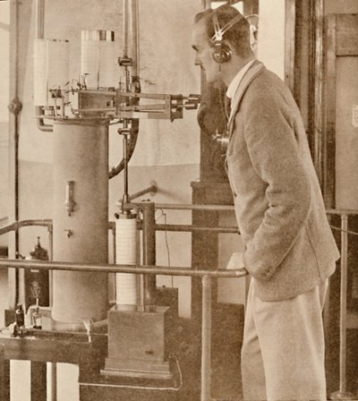 Un centro meteorologico per dirigibili, 1927 da Unbekannt