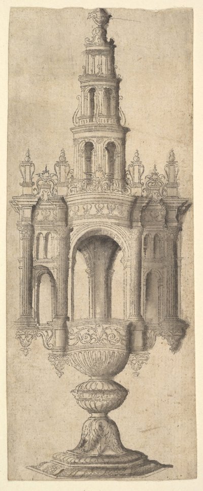 Ostensorio Architettonico, ca. 1530-40 da Unbekannt