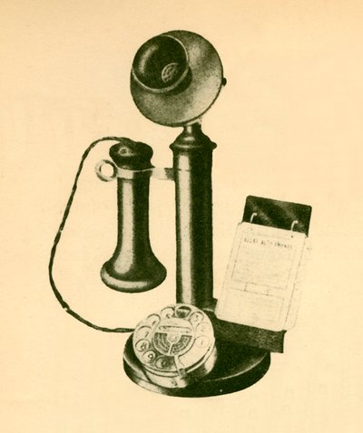 Un ricevitore telefonico automatico da Unbekannt