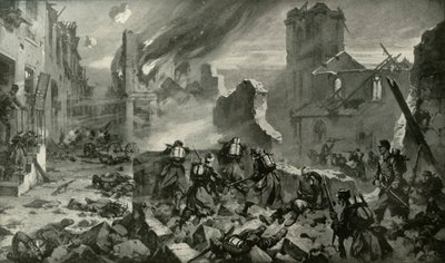 Un incidente nelle battaglie della Mosa, 1919 da Unbekannt