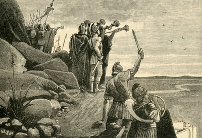 Un incidente nella guerra giugurtina, 1890 da Unbekannt