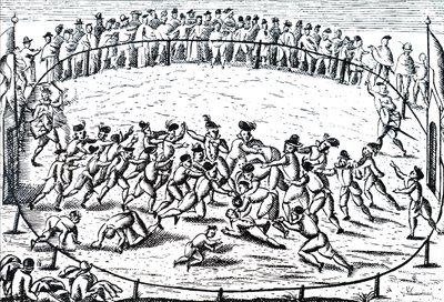 Una forma primitiva di calcio da Unbekannt