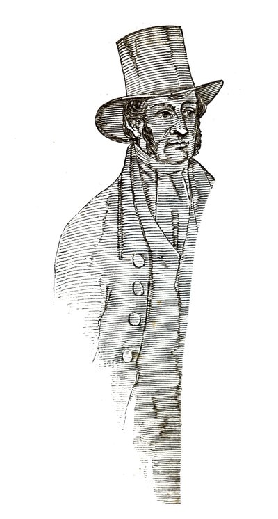 Un gentiluomo inglese con cilindro da Unbekannt