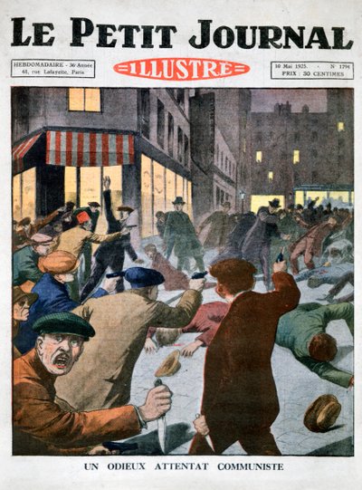 Un odioso attacco comunista, 1925 da Unbekannt