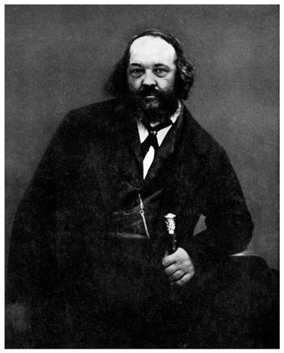 Anarchismo: Mikhail Bakunin, anarchico russo, XIX secolo 1956 da Unbekannt