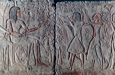 Rilievo egizio antico, c1300 a.C. da Unbekannt