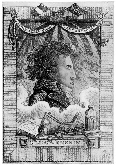 Andre Jacques Garnerin, aeronauta francese e primo paracadutista da Unbekannt