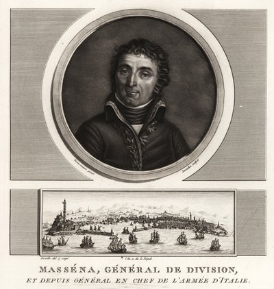 André Masséna, Duca di Rivoli, Generale di Divisione, Generale in Capo dell