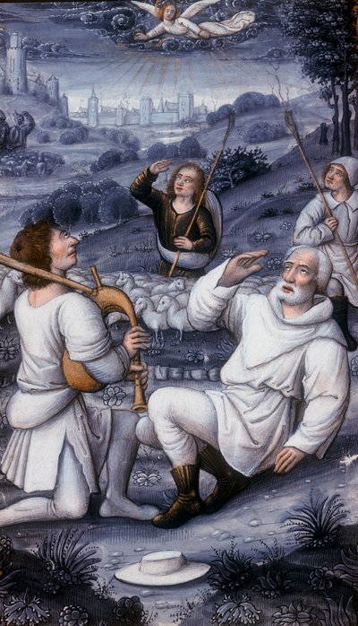 Angelo che chiama i pastori alla Natività, XVI secolo da Unbekannt