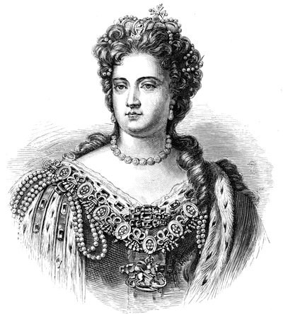Anna 1665-1714, Regina di Gran Bretagna e Irlanda dal 1702 da Unbekannt