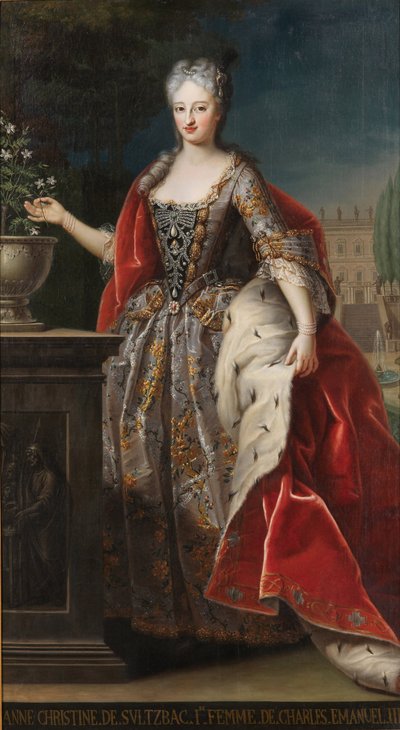 Anna Cristina di Sulzbach, 1704-1723 da Unbekannt
