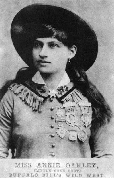 Annie Oakley, tiratrice americana da Unbekannt