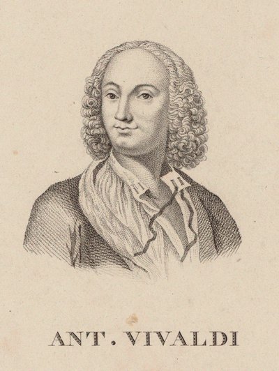 Antonio Vivaldi, 1678-1741 da Unbekannt
