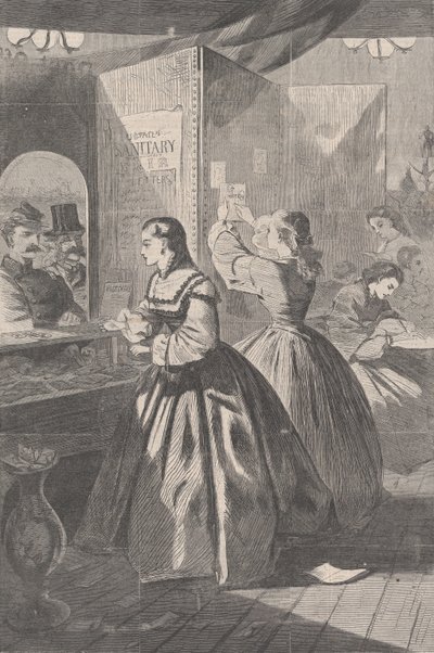Qualcosa per Me, per favore Ufficio Postale della Fiera di Brooklyn a favore del S..., 5 marzo 1864 da Unbekannt