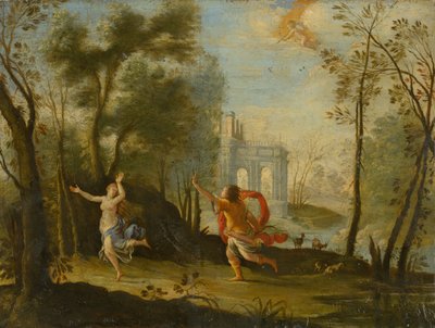 Apollo insegue Dafne da Unbekannt
