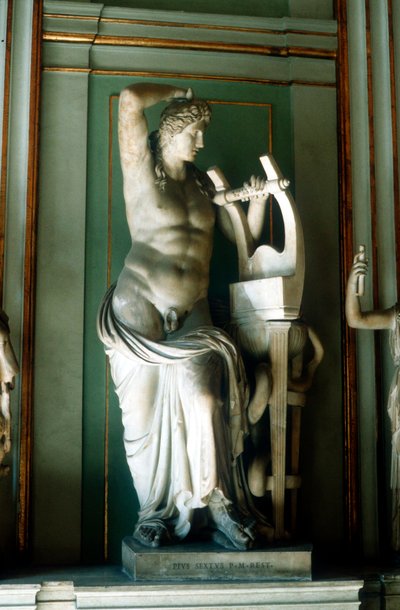 Apollo con lira da Unbekannt