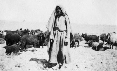 Pastore arabo, zona di Kazimain, Iraq, 1917-1919 da Unbekannt