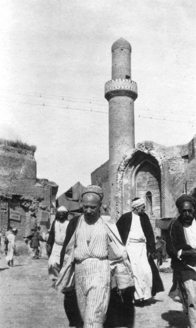Scena di strada araba, Iraq, 1917-1919 da Unbekannt