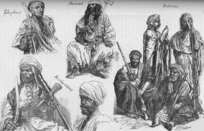 Arabi del Sudan, c1881-85 da Unbekannt