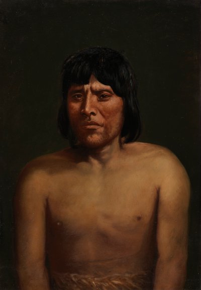 Uomo Araucano, ca. 1890-1892 da Unbekannt