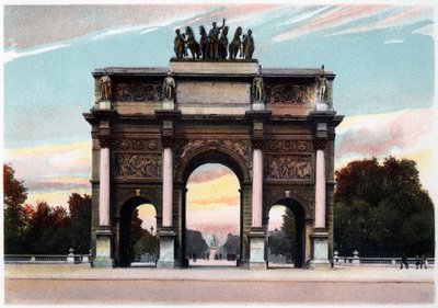 Arco di Trionfo, Parigi, c1900 da Unbekannt
