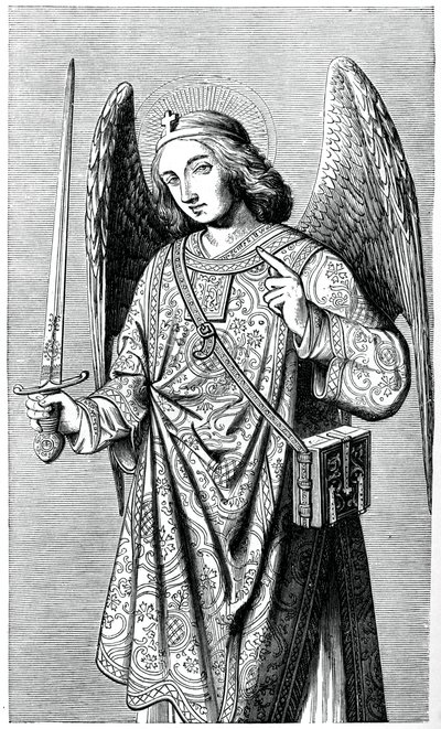Arcangelo San Michele, 1870 da Unbekannt