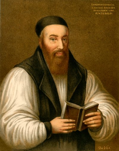 Arcivescovo Grindal, c1580, 19° secolo da Unbekannt