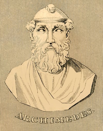 Archimede, c287-212 a.C., 1830 da Unbekannt