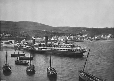 Ardrishaig - Il piroscafo Columba al molo di Ardrishaig, 1895 da Unbekannt