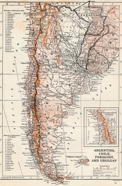 Argentina, Cile, Paraguay e Uruguay da Unbekannt