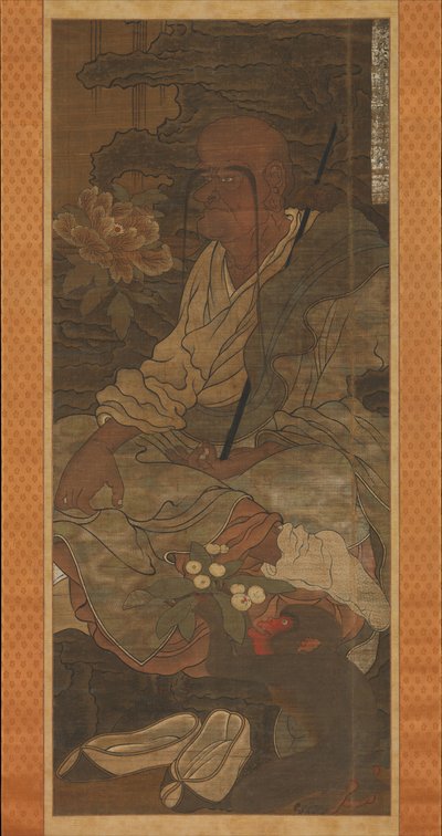 Arhat da una serie di sedici Arhat, XIV secolo da Unbekannt