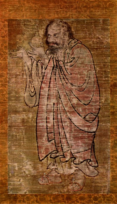 Arhat che tiene una reliquia, Cina, dinastia Song, c960-1279 da Unbekannt